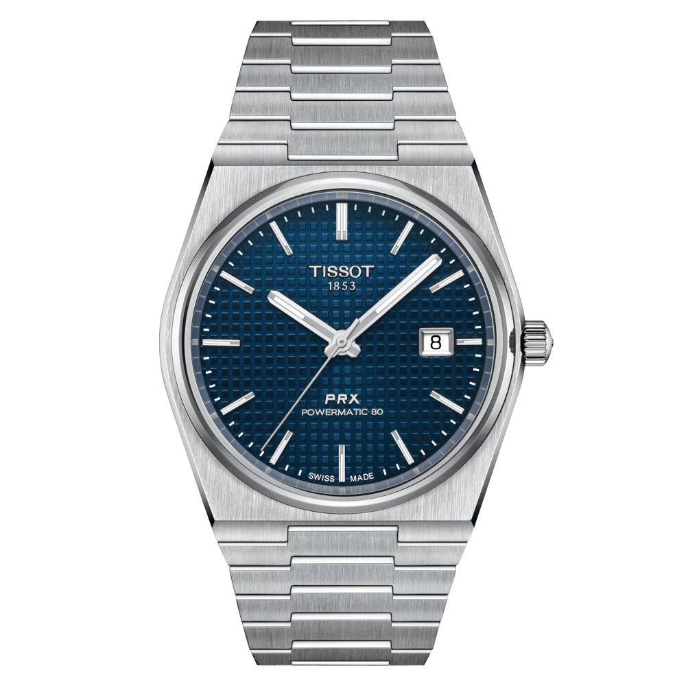 TISSOT PRX Men Automatic Blue Dial Analog Stainless Steel Watch