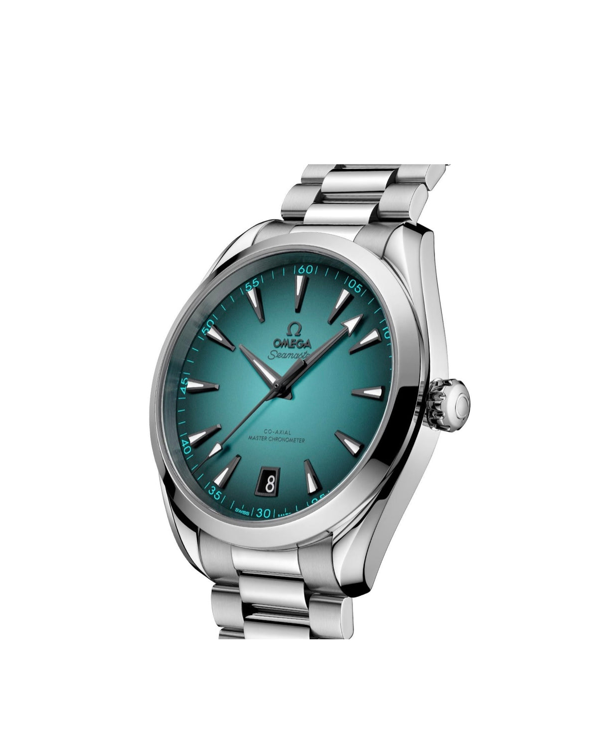 OMEGA Seamaster Aqua Terra 150M 41mm – Turquoise Dial, Stainless Steel Bracelet