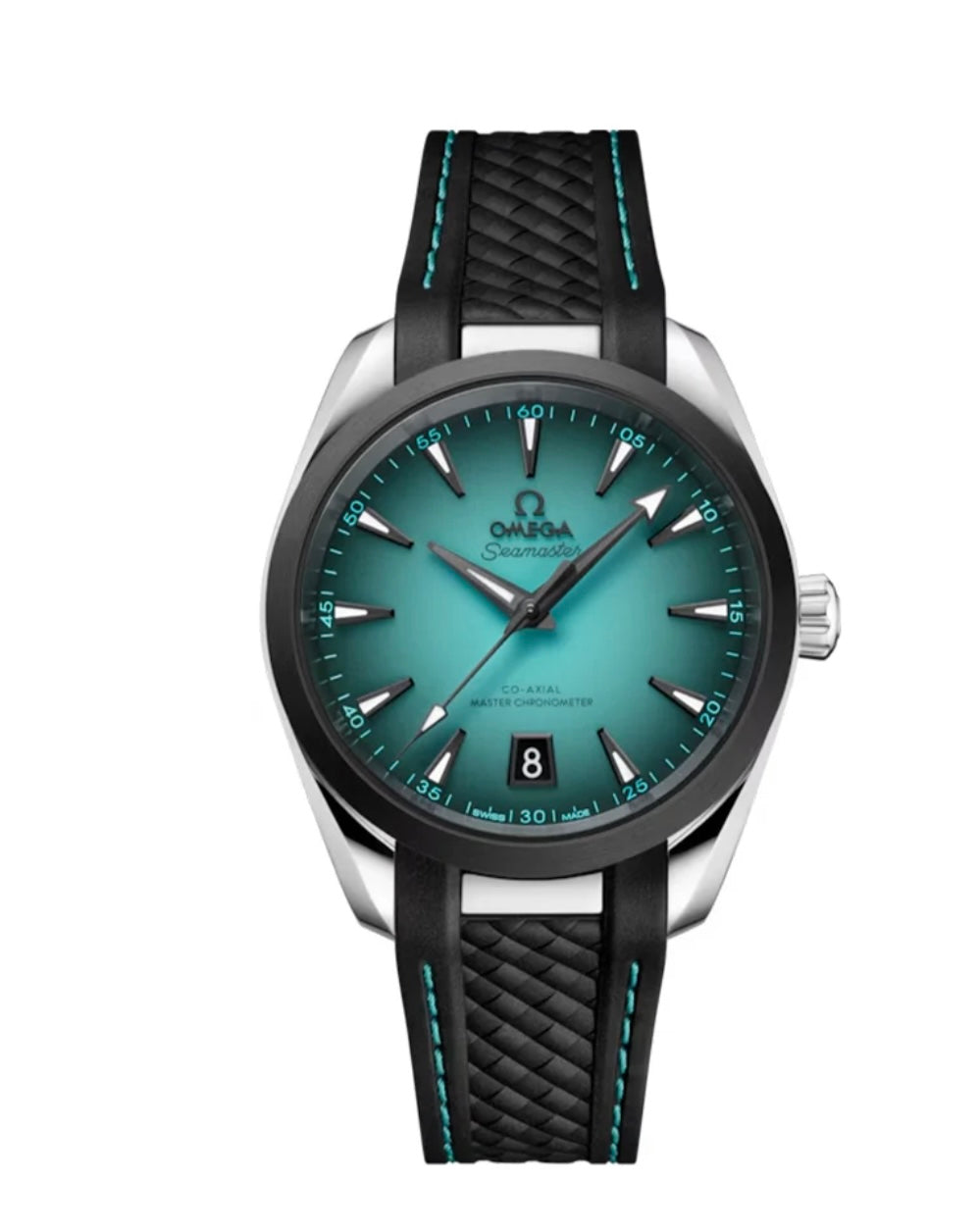 OMEGA Seamaster Aqua Terra 150M 41mm – Turquoise Dial, Stainless Steel Bracelet