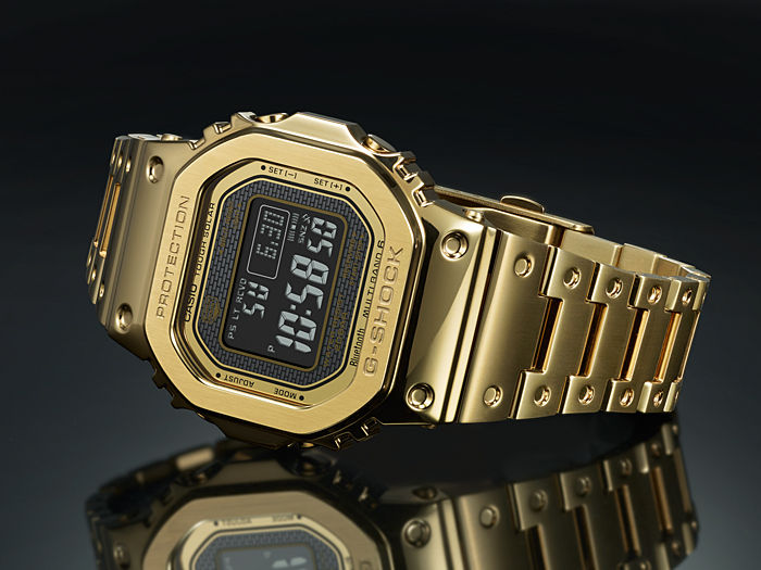 Casio G-Shock Gold Full Metal Digital Watch for Men