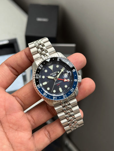 SEIKO GMT BLUE