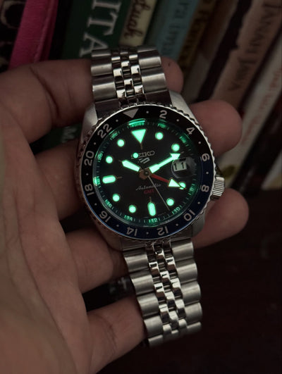SEIKO GMT BLUE