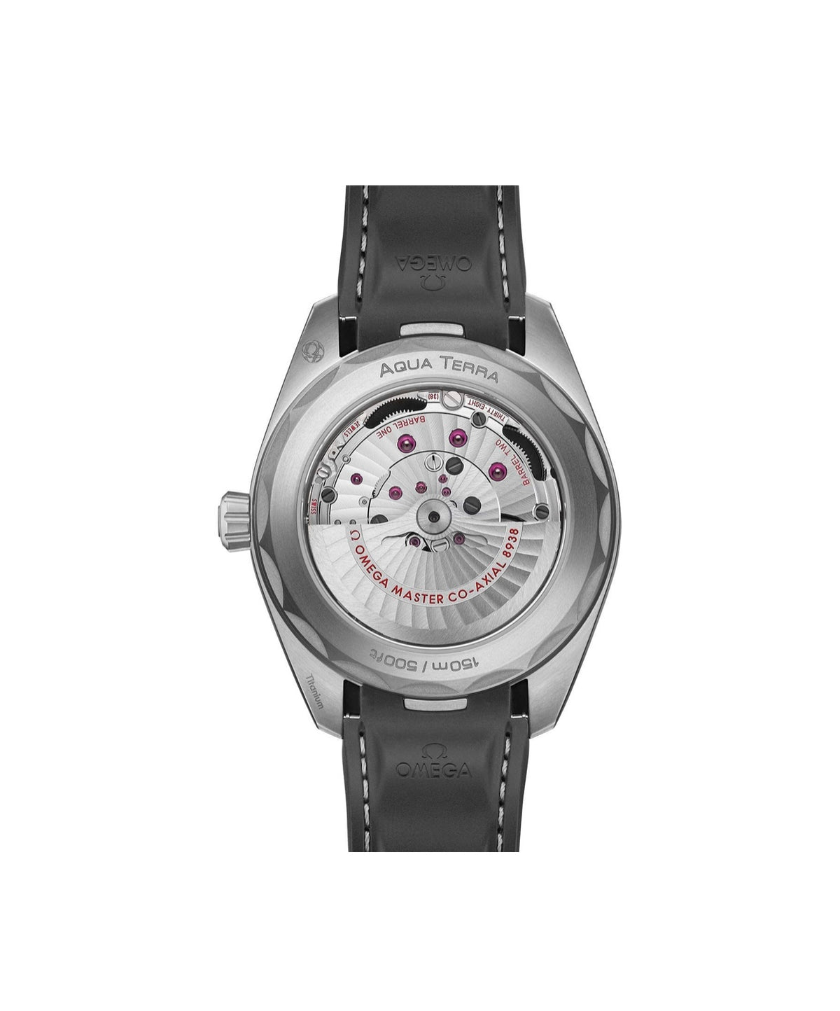 OMEGA Seamaster Aqua Terra 150M Worldtimer 43mm – Titanium, Grey Worldtimer Dial & Black Rubber Strap