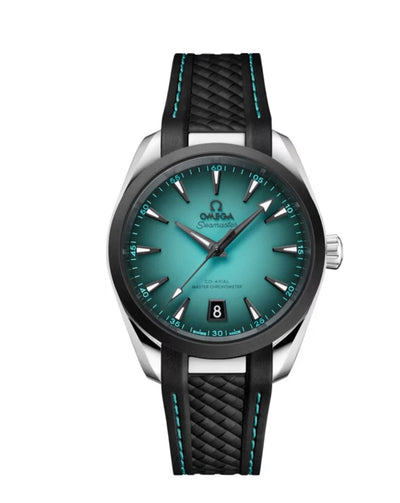 OMEGA Seamaster Aqua Terra 150M 41mm – Turquoise Dial, Stainless Steel Bracelet