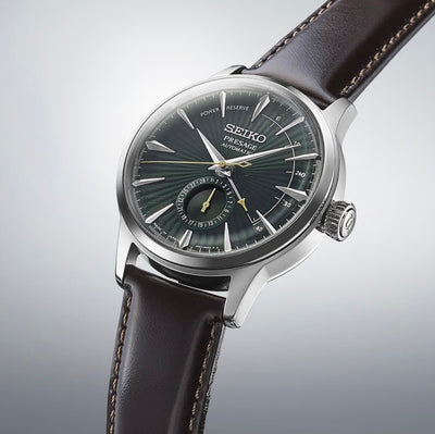 SEIKO PRESAGE POWER RESERVE - BLACK