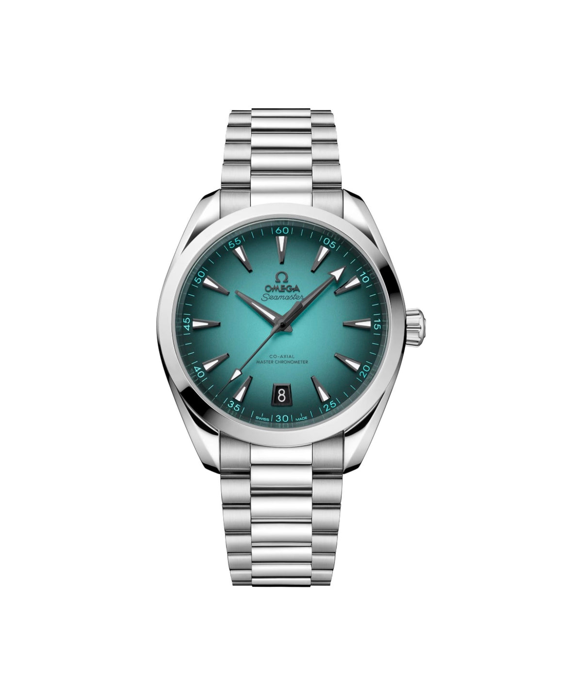 OMEGA Seamaster Aqua Terra 150M 41mm – Turquoise Dial, Stainless Steel Bracelet