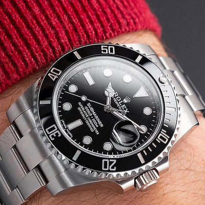Rolex Heritage Black Quartz Watch