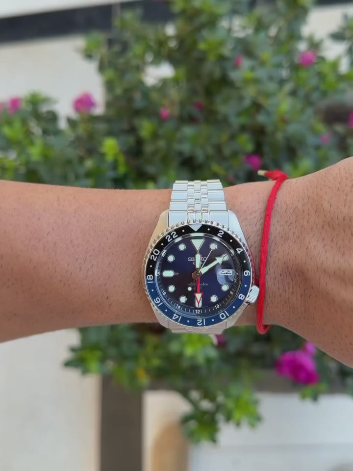 SEIKO GMT BLUE