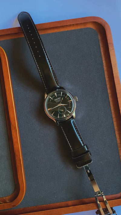 SEIKO PRESAGE POWER RESERVE - BLACK