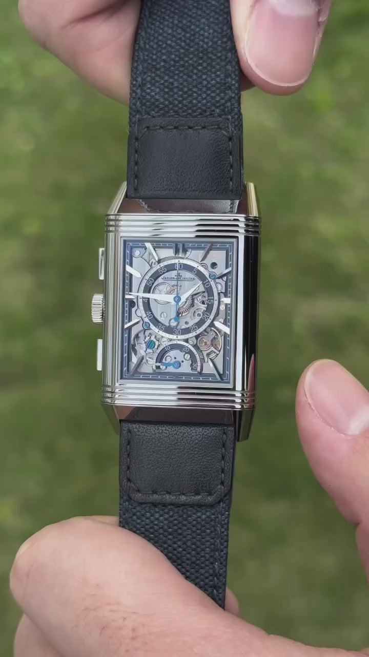 Jaeger-LeCoultre Reverso Tribute Duoface – Blue Dial